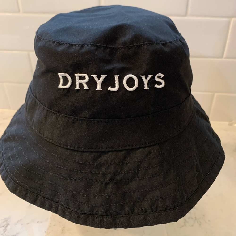 Dryjoys by Footjoy Golf Bucket Hat Mens Black Size Large EC